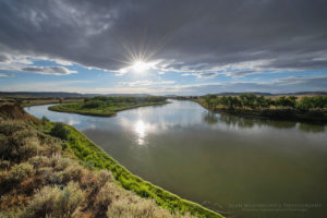 Missouri River Breaks near Judith Landing, Montana