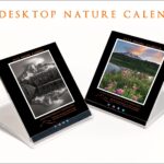 2022 Desktop Nature Calendar. Presented in a CD jewel case they're perfect for offices, kitchen counters, and nightstands.