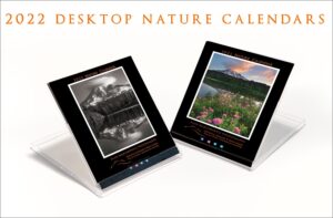2022 Desktop Nature Calendar. Presented in a CD jewel case they're perfect for offices, kitchen counters, and nightstands.