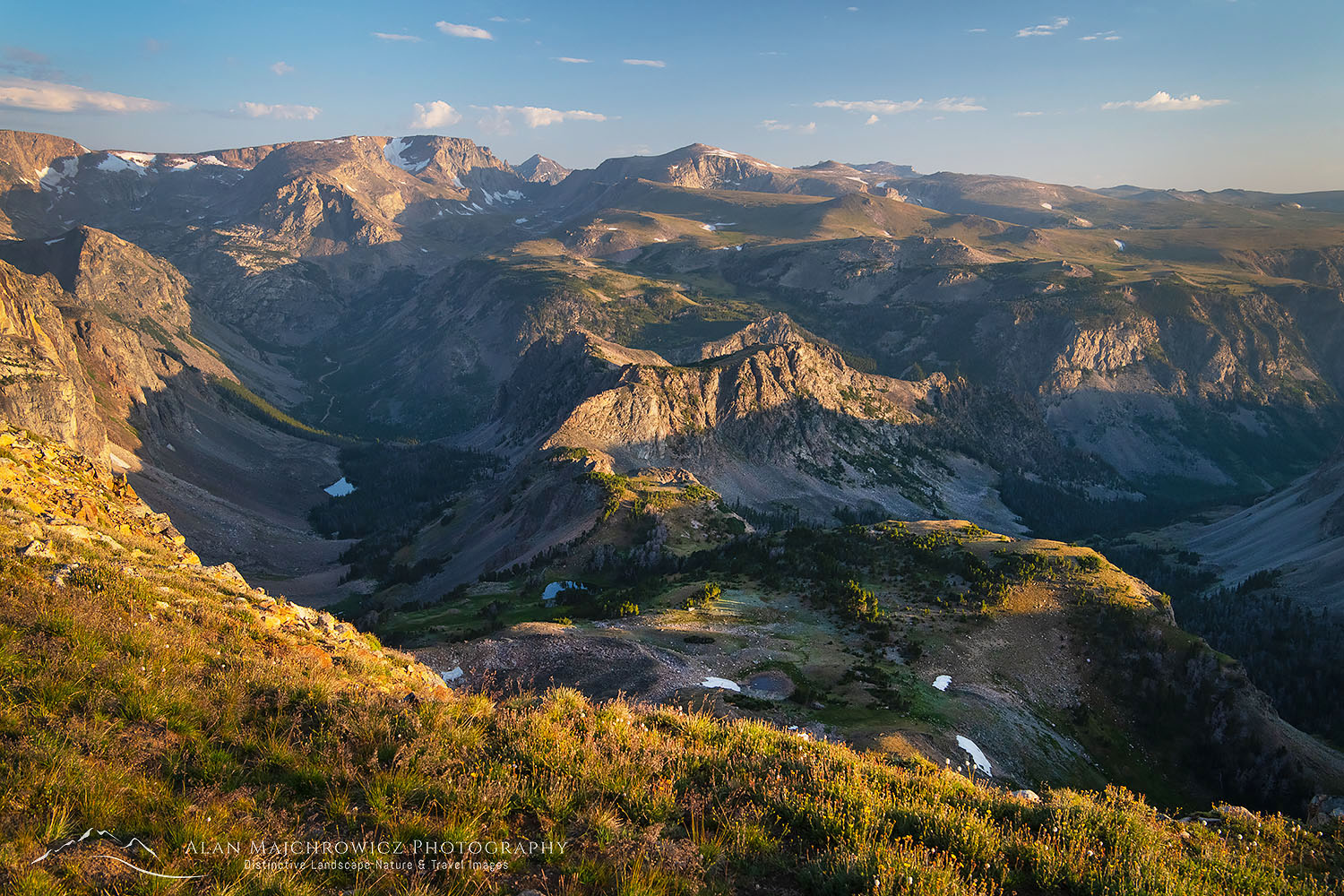 Beartooth Mountains seen from Beartooth Pass, Wyoming #69614