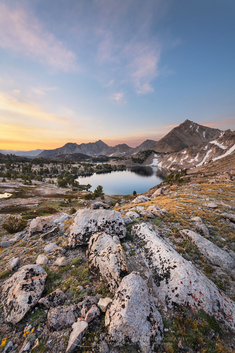 Sapphire Lake, Lake Cecil D. Andrus-White Clouds Wilderness Idaho #68918