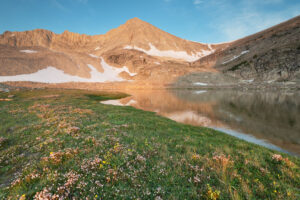 Cirque Lake, David O. Lee Peak, Cecil D. Andrus-White Clouds Wilderness Idaho