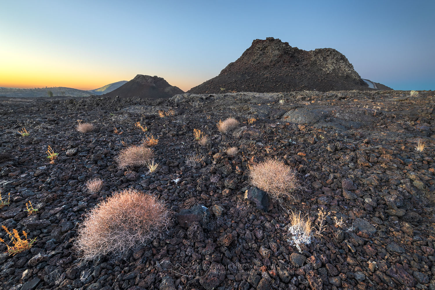 Spatter cones and lave flows, Craters of the Moon National Monument #73756