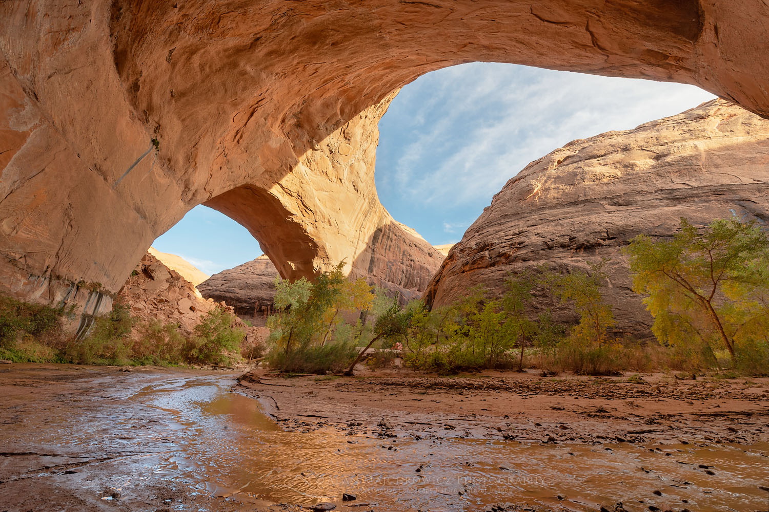 Jacob Hamblin Arch in Coyote Gulch, Glen Canyon National Recreation Area Utah #76009