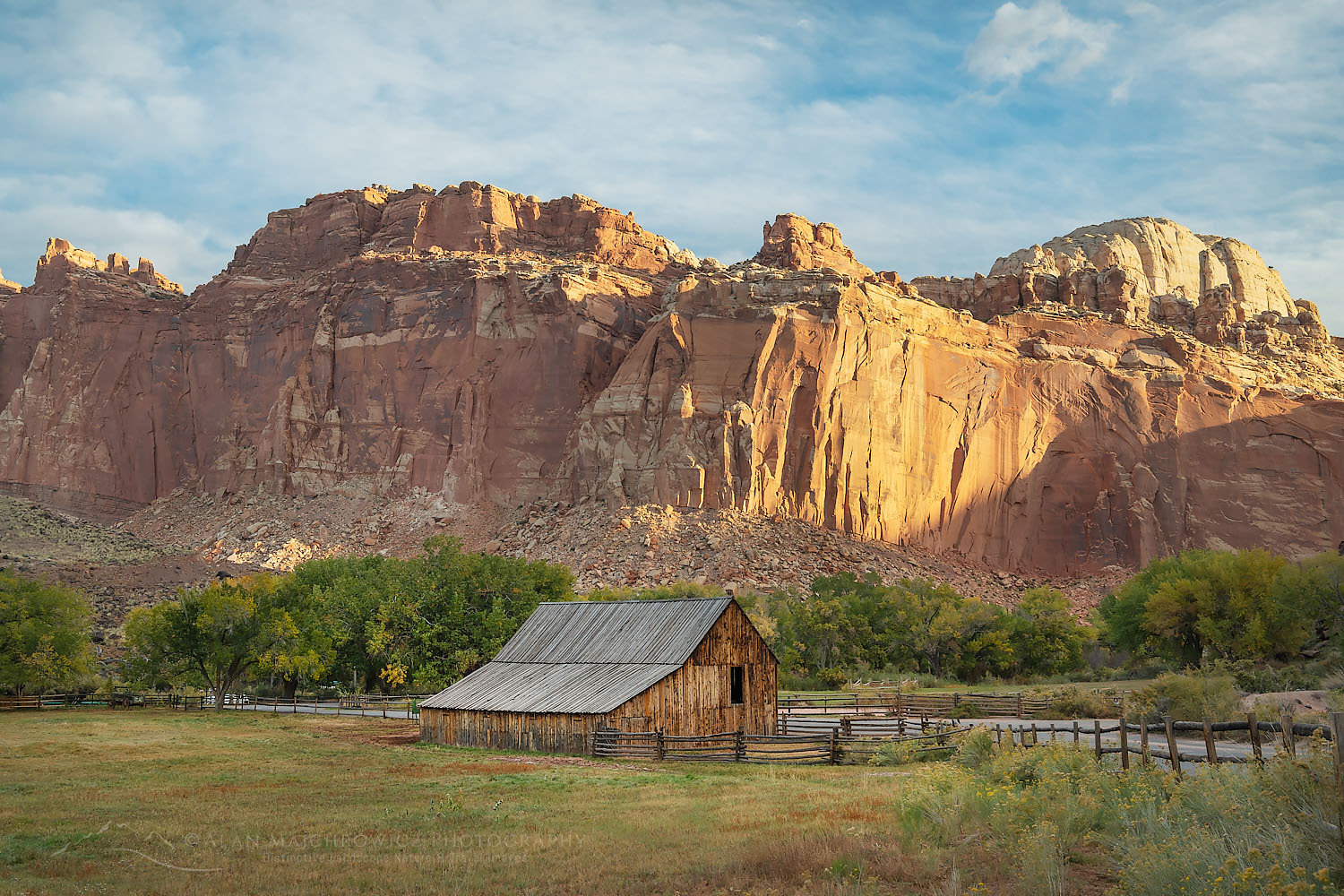 Pendleton Barn Capitol Reef - Alan Majchrowicz Photography