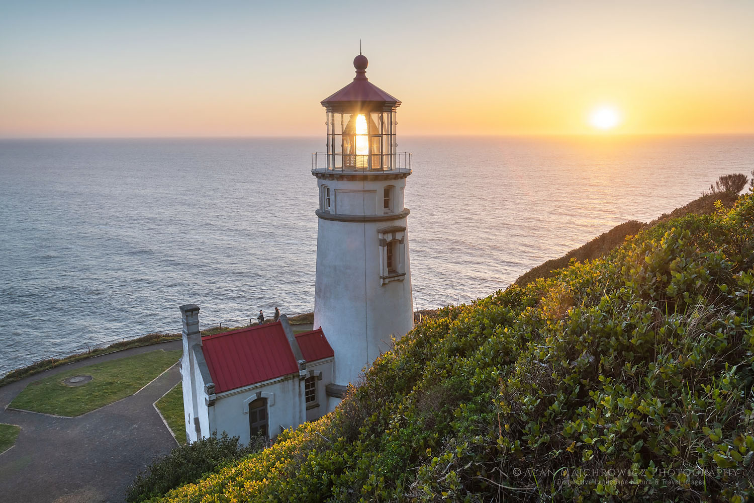 Sunset at Heceta Head Lighthouse Oregon #71073