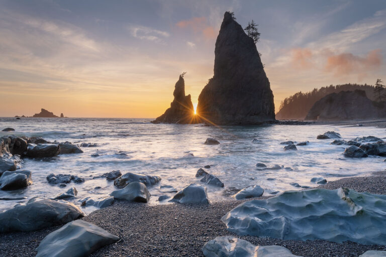 Split Rock Rialto Beach, Olympic National Park - Alan Majchrowicz ...