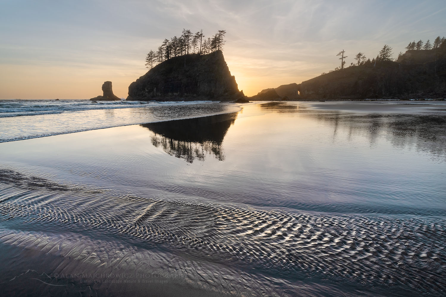 Second Beach Olympic National Park - Alan Majchrowicz Photography