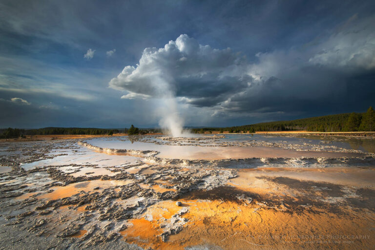 Great Fountain Geyser Yellowstone National Park - Alan Majchrowicz ...