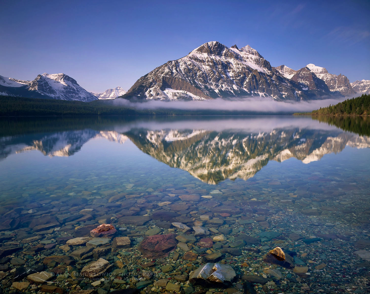 Saint Mary Lake, Glacier National Park Montana #4702