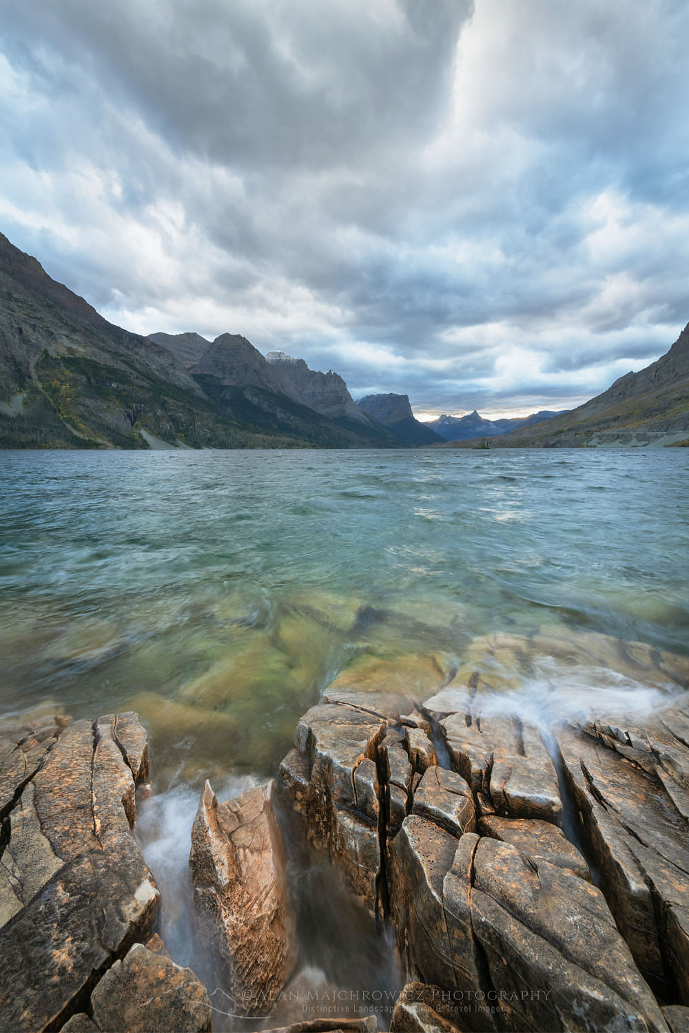Saint Mary Lake Glacier National Park Montana #68200
