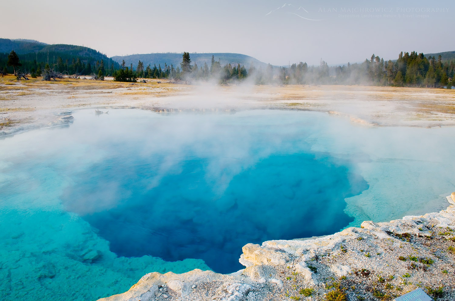 Sapphire Pool, Biscuit Basin, Yellowstone National Park #49454