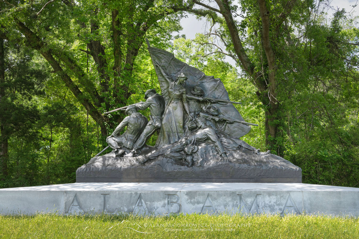 Alabama Memorial Vicksburg National Military Park, Mississippi #77284