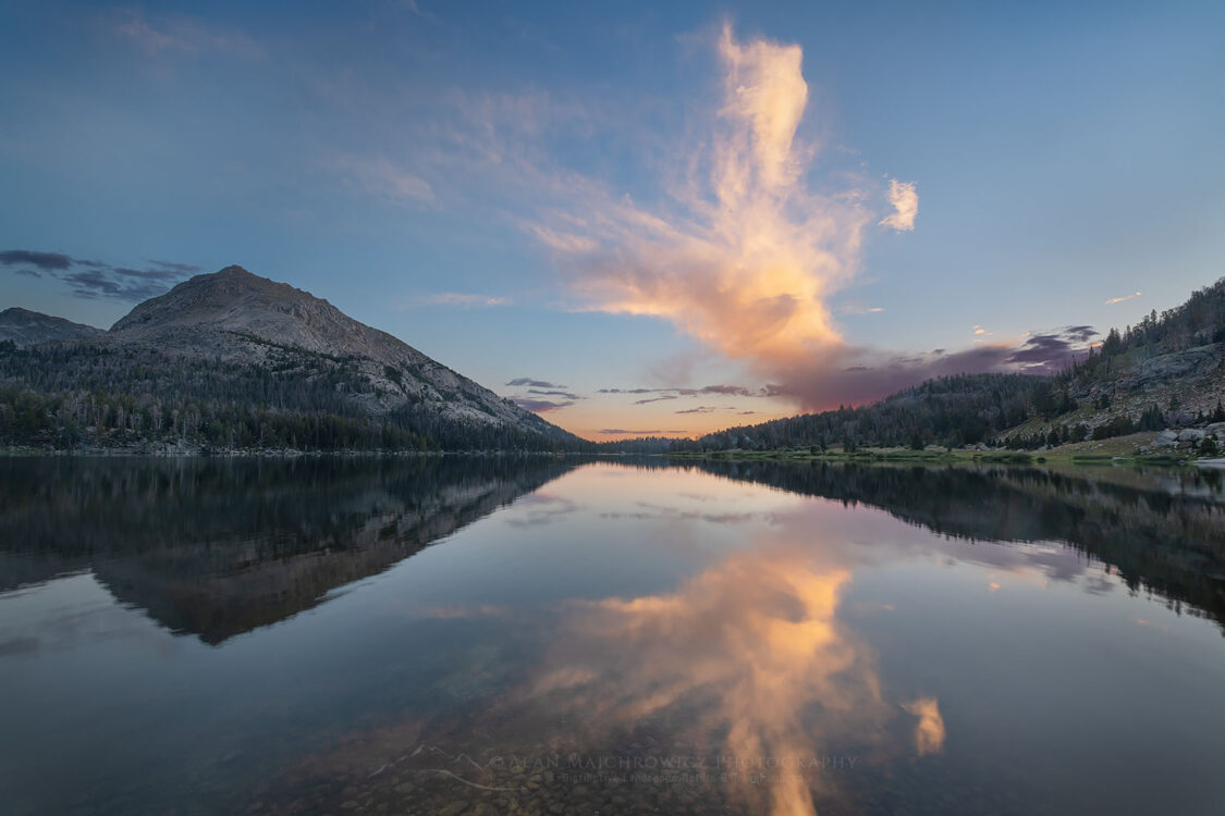 Big Sandy Lake sunset Wind River Range Alan Majchrowicz Photography