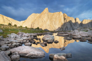 Ambush Peak, Bridger Wilderness. Wind River Range Wyoming
