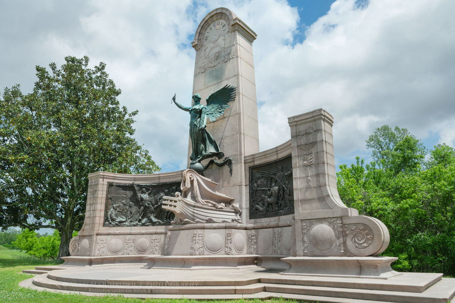 Missouri Memorial, Vicksburg National Military Park Mississippi #77241
