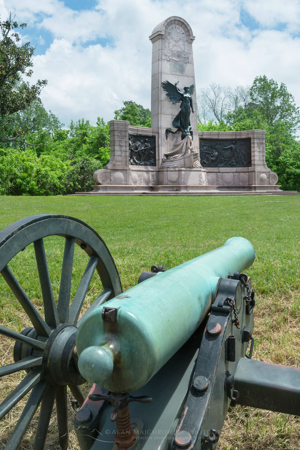 Missouri Memorial, Vicksburg National Military Park Mississippi #77249
