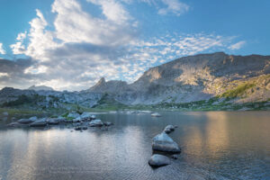 Pyramid Lake, Bridger Wilderness. Wind River Range Wyoming