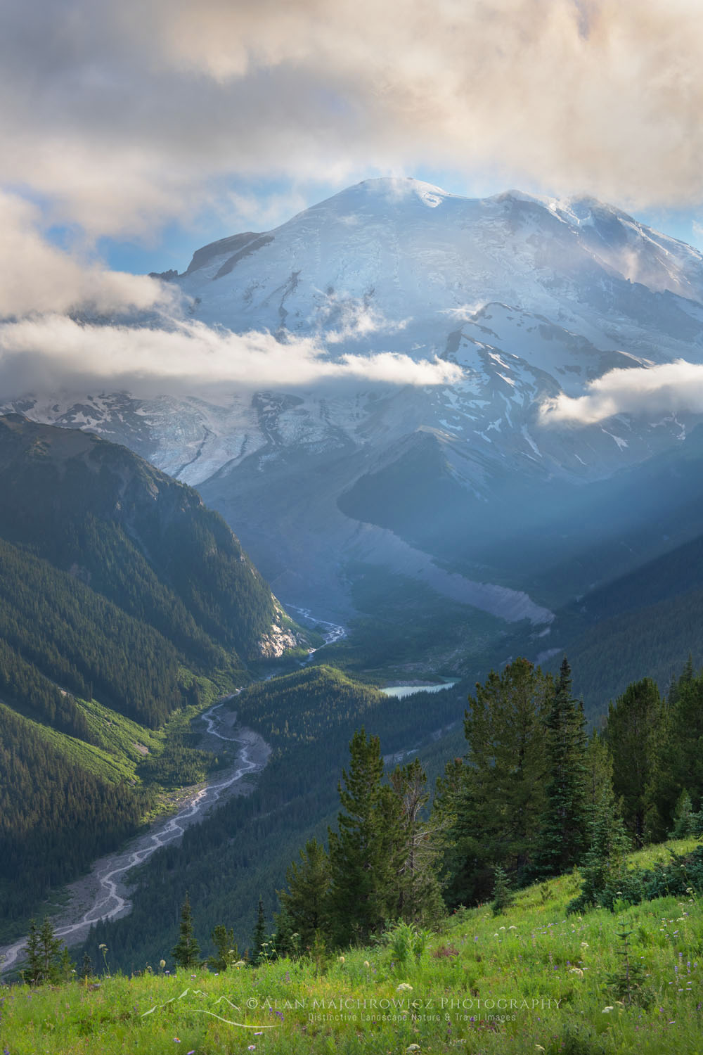 Mount Rainier and White River Valley - Alan Majchrowicz Photography