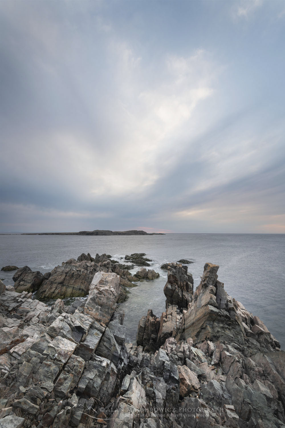 Rocky and rugged coast of Cape Bonavista Newfoundland and Labrador Canada #79630