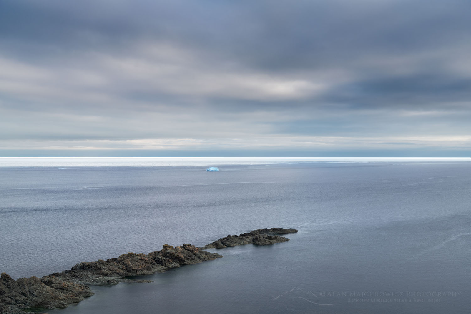 Pack Ice near Twillingate, Newfoundland and Labrador Canada #79743