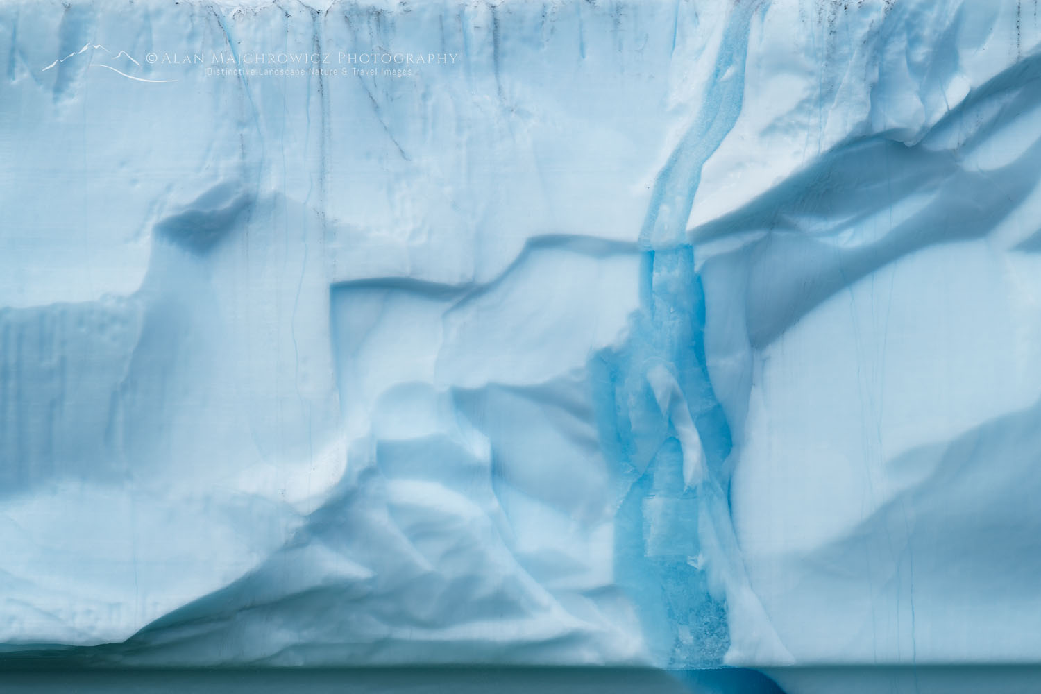 Detail of iceberg in Spiller's Cove Newfoundland and Labrador Canada #79788
