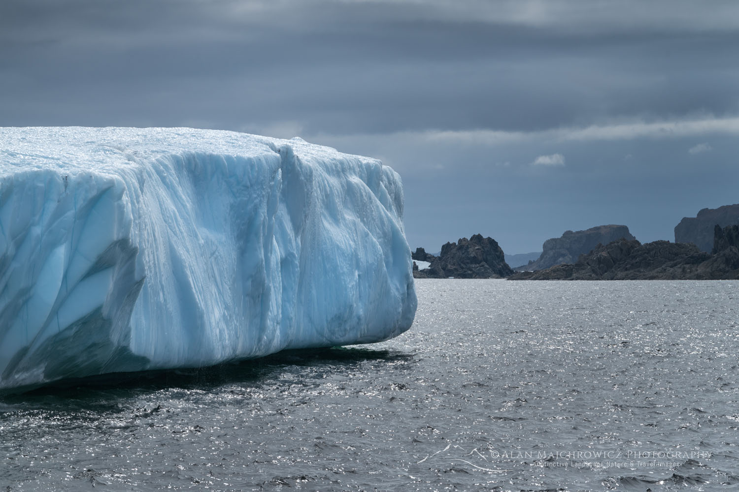 Tabular iceberg near Twillingate, Newfoundland and Labrador Canada #79800