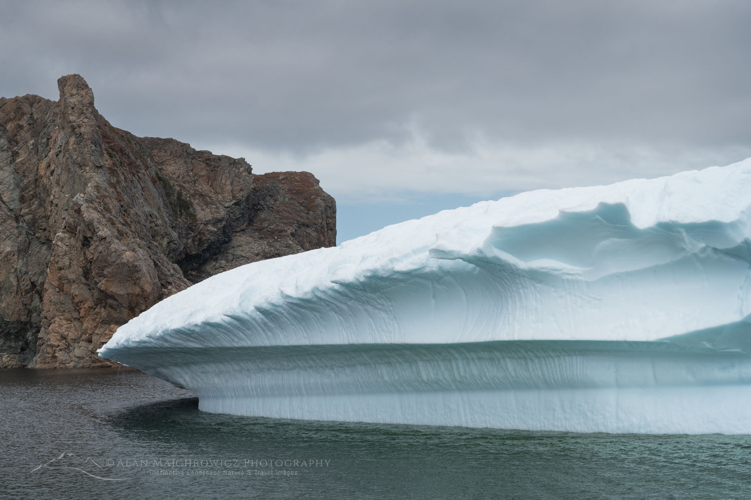 Iceberg in Spiller's Cove Newfoundland and Labrador Canada #79811