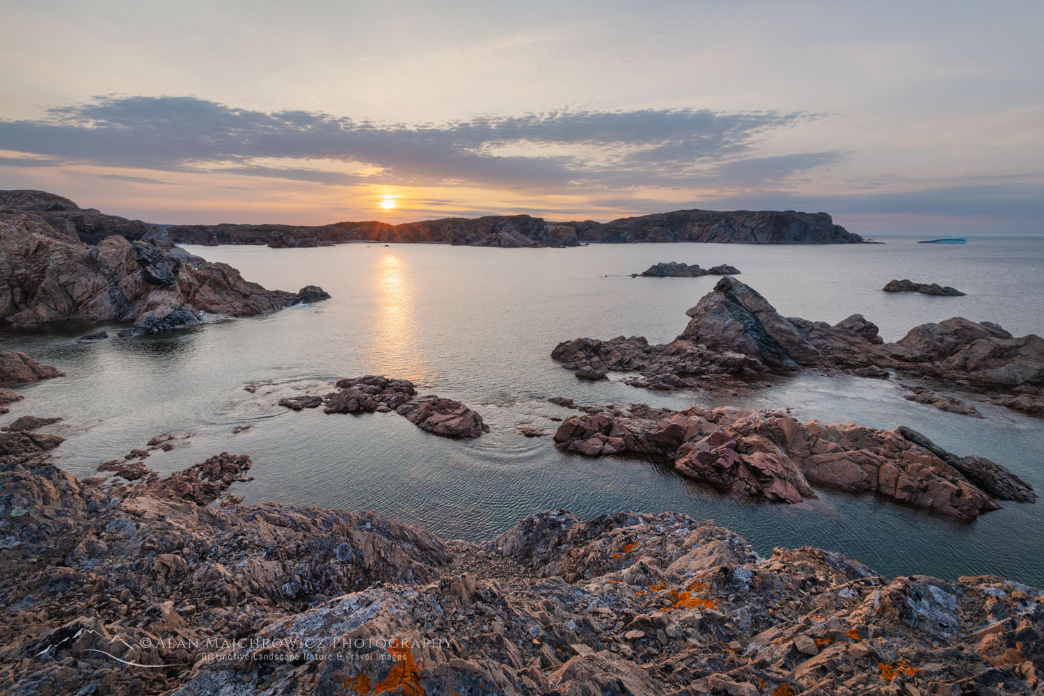 Sunset at Spiller's Cove, Newfoundland and Labrador Canada #80029