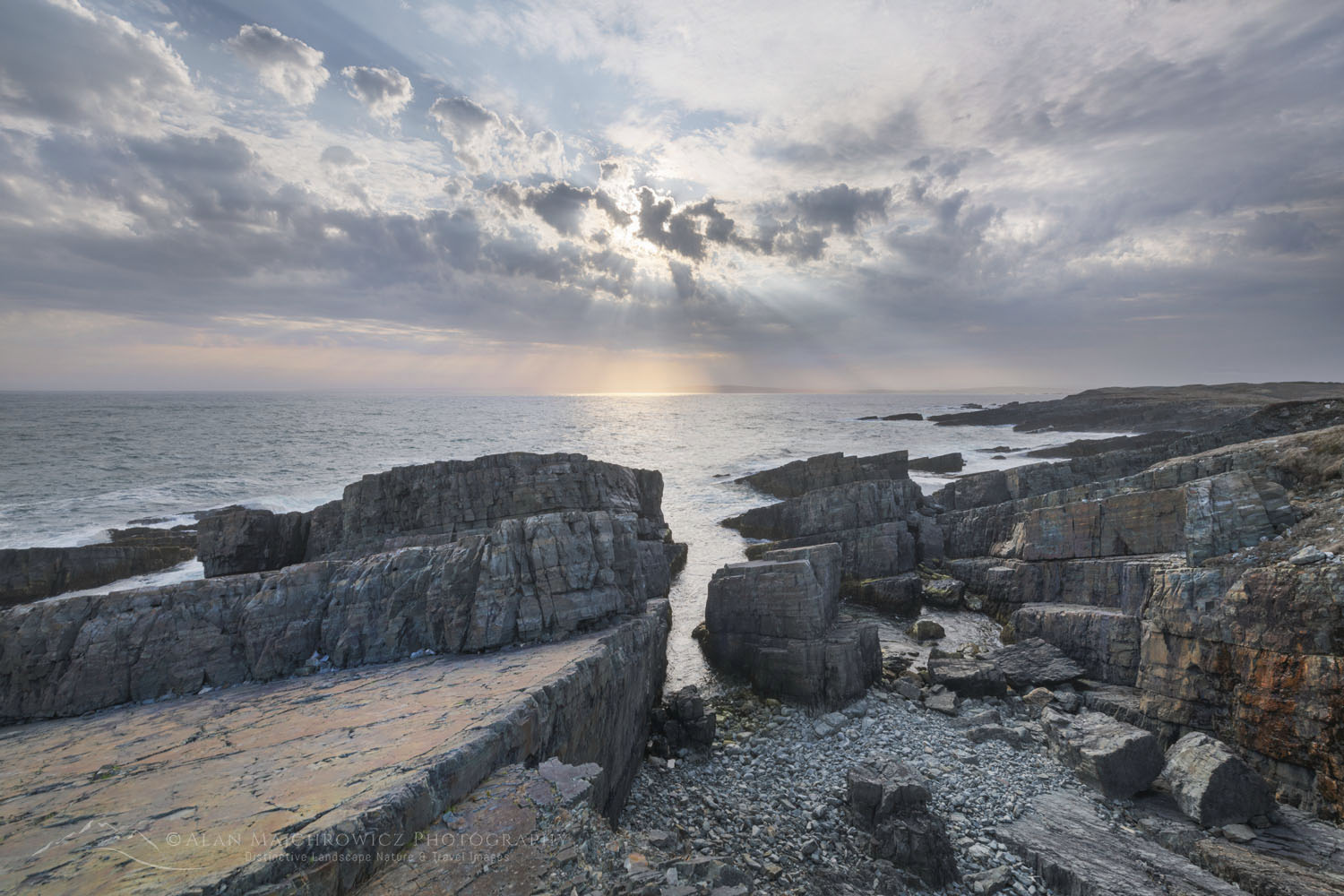 Daleys Point on the southern Avalon Peninsula. Part of the Mistaken Point Ecological Reserve and UNESCO World Heritage Site. Newfoundland and Labrador Canada #80657