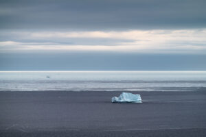 Iceberg and Pack Ice near Twillingate, Newfoundland and Labrador Canada #79746