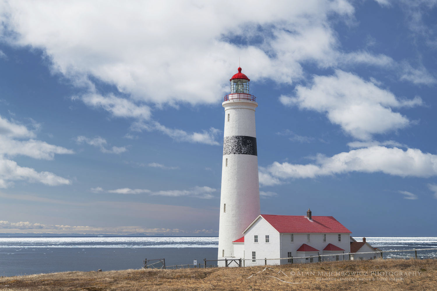 Point Amour Lighthouse Provincial Historic Site on the south coast of Labrador, Newfoundland and Labrador Canada #80225