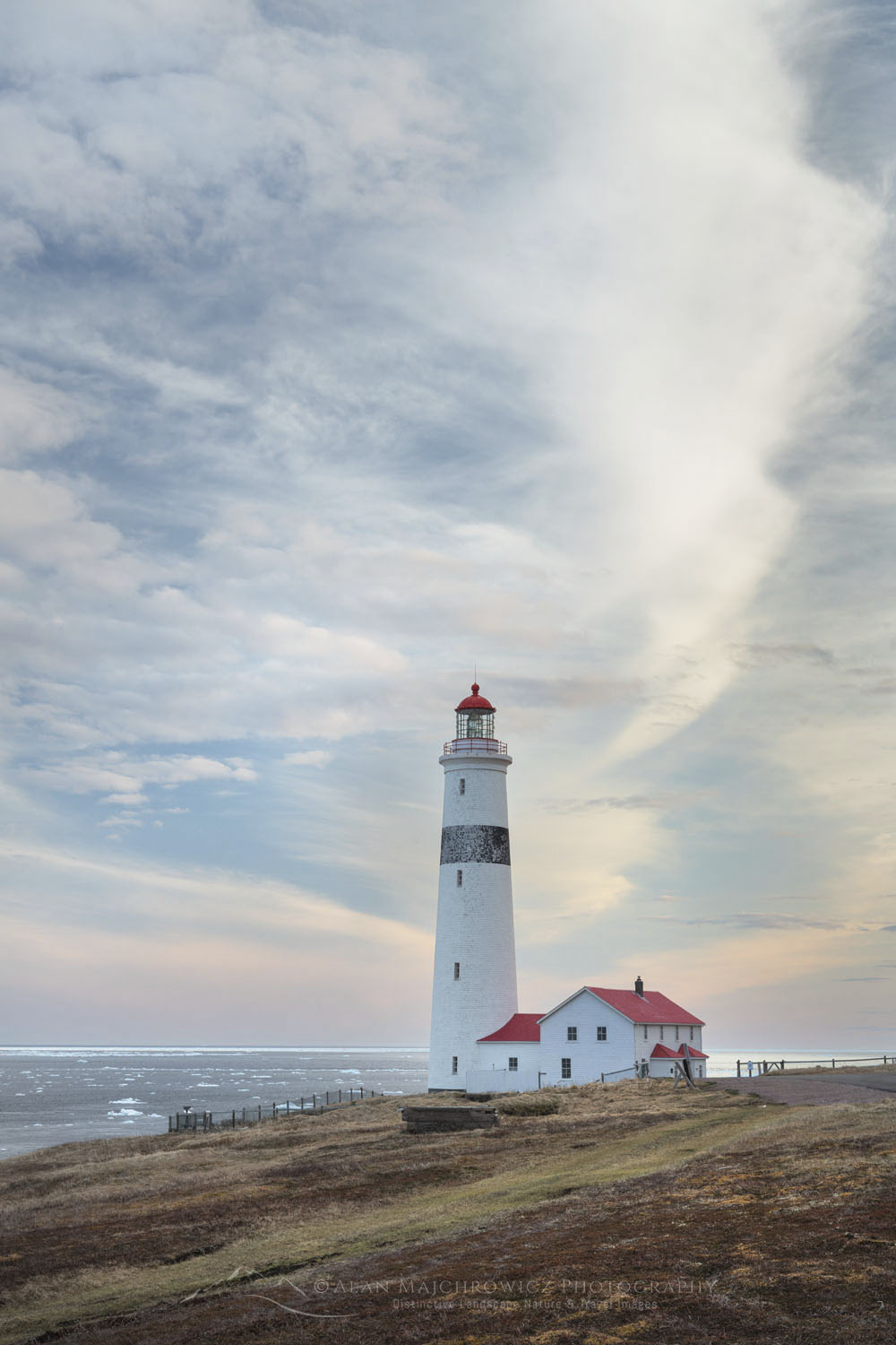 Point Amour Lighthouse Provincial Historic Site on the south coast of Labrador, Newfoundland and Labrador Canada #80284