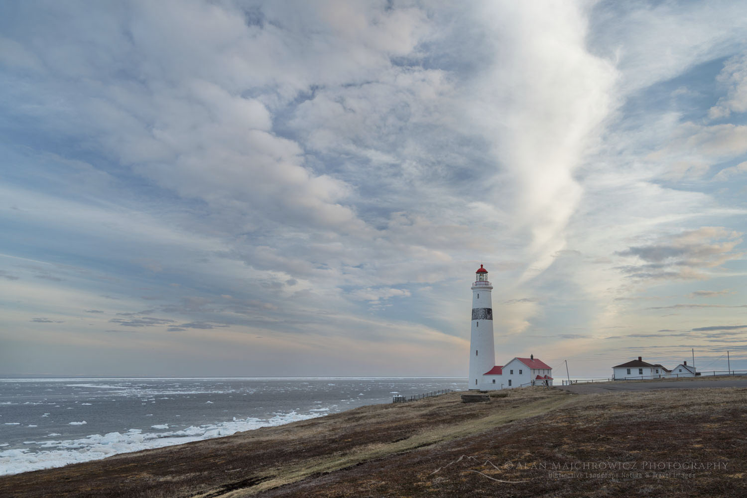 Point Amour Lighthouse Provincial Historic Site on the south coast of Labrador, Newfoundland and Labrador Canada #80285