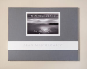 Newfoundland Fine Art Black and White Portfolio. Hand-made archival portfolio containing 12 black and white 8.5"x11" prints, title, about, and colophon pages