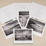 Newfoundland Fine Art Black and White Portfolio. Hand-made archival portfolio containing 12 black and white 8.5"x11" prints, title, about, and colophon pages