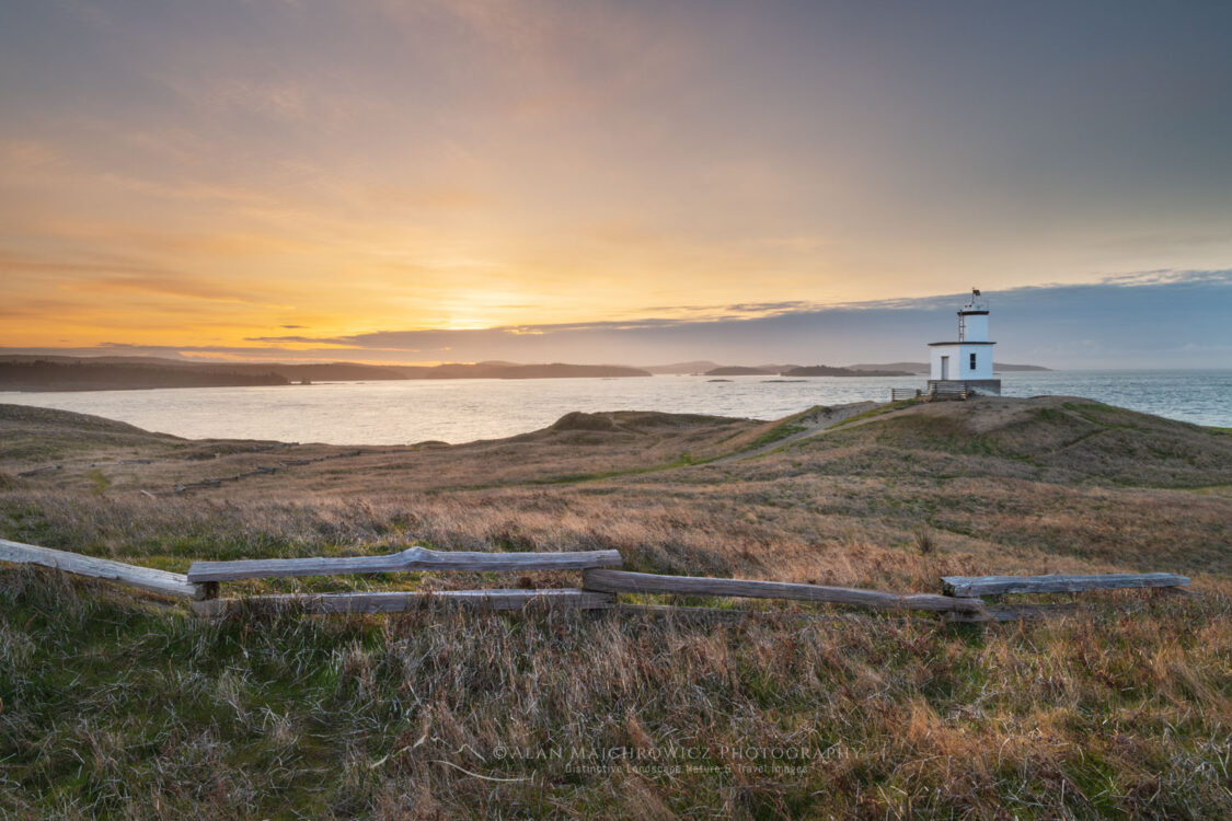 Cattle Point Lighthouse San Juan Island Washington - Alan Majchrowicz ...