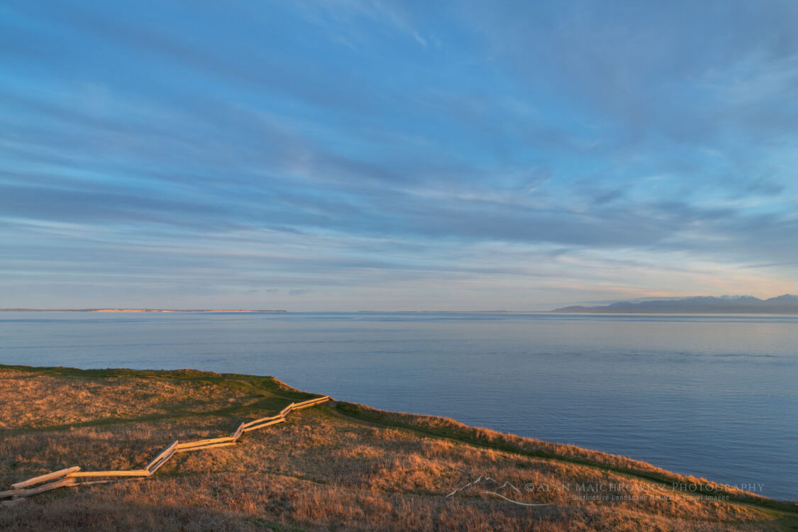 Strait of Juan de Fuca from Cattle Point San Juan Island, Washington #79184