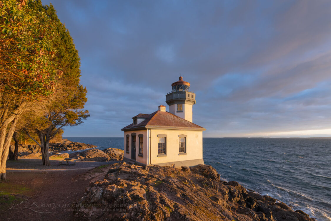 Lime Kiln Lighthouse San Juan Island - Alan Majchrowicz Photography