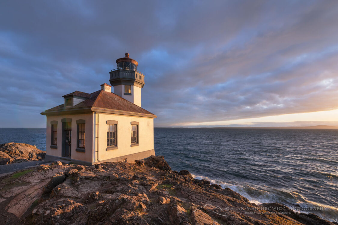 Lime Kiln Lighthouse at Lime Kiln Point State Park San Juan Island Washington #79300