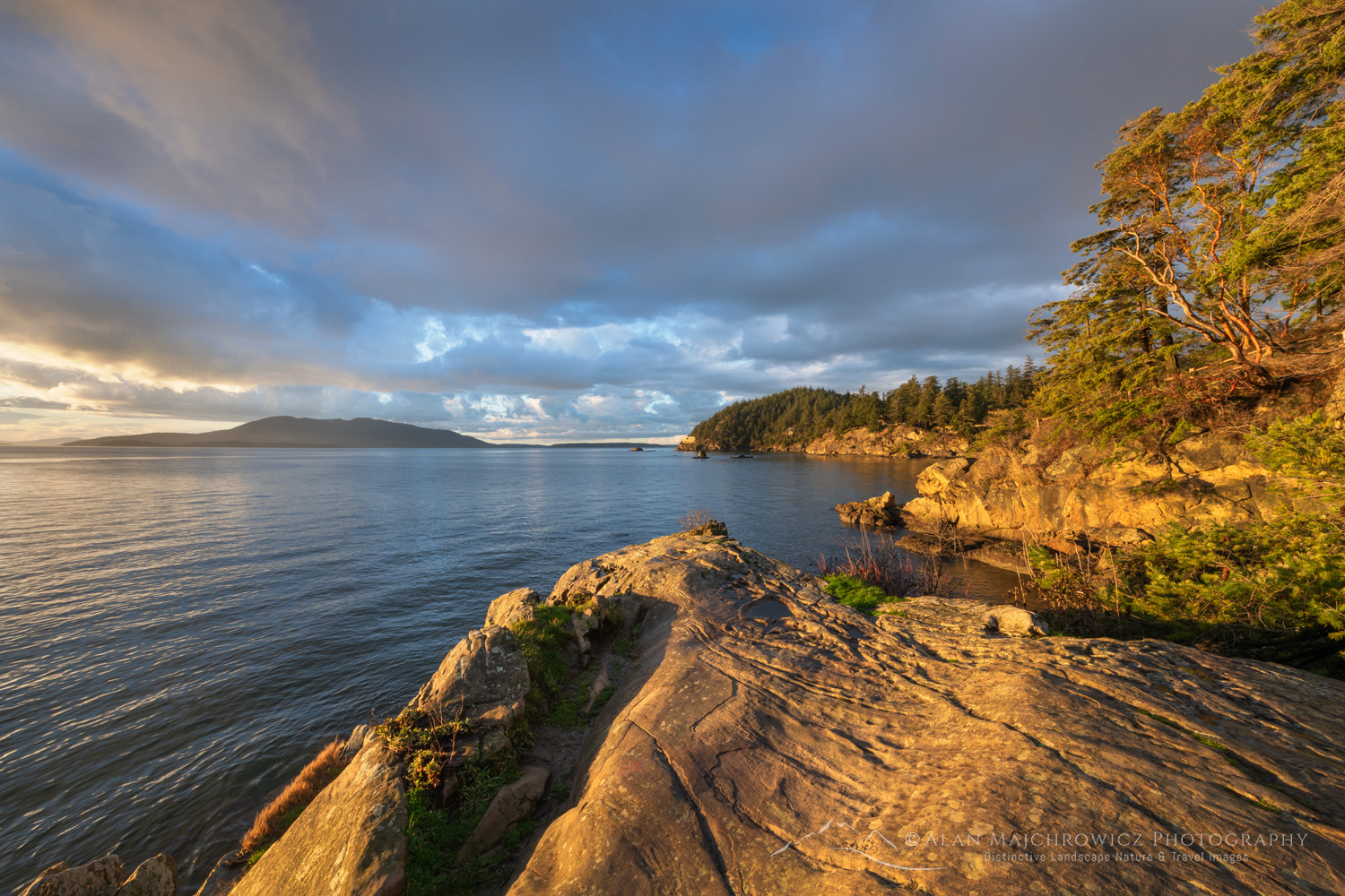 Samish Bay Sunset Larrabee State Park, Washington State #81869
