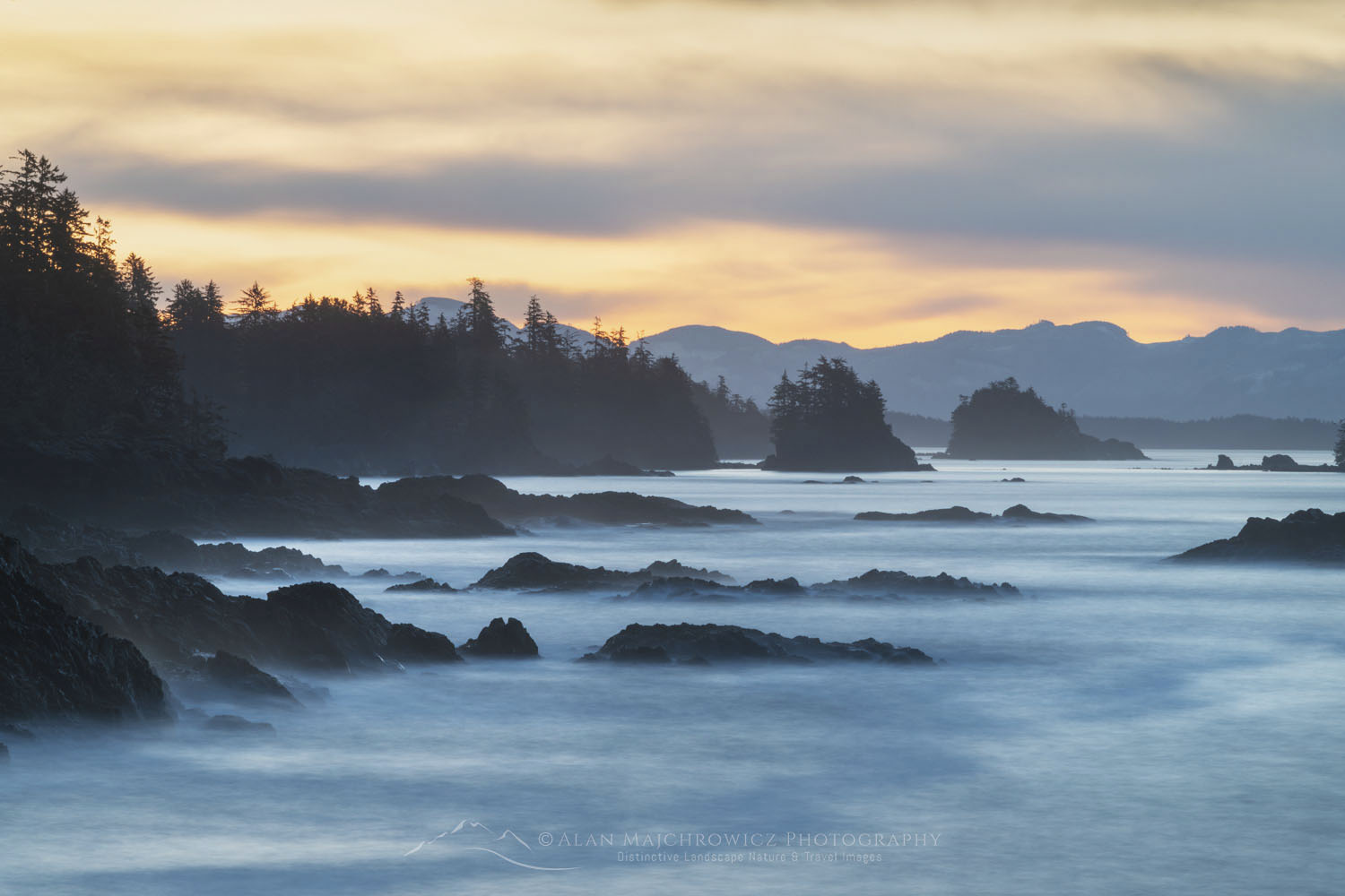 Rugged Vancouver Island coast Ucluelet British Columbia - Alan ...