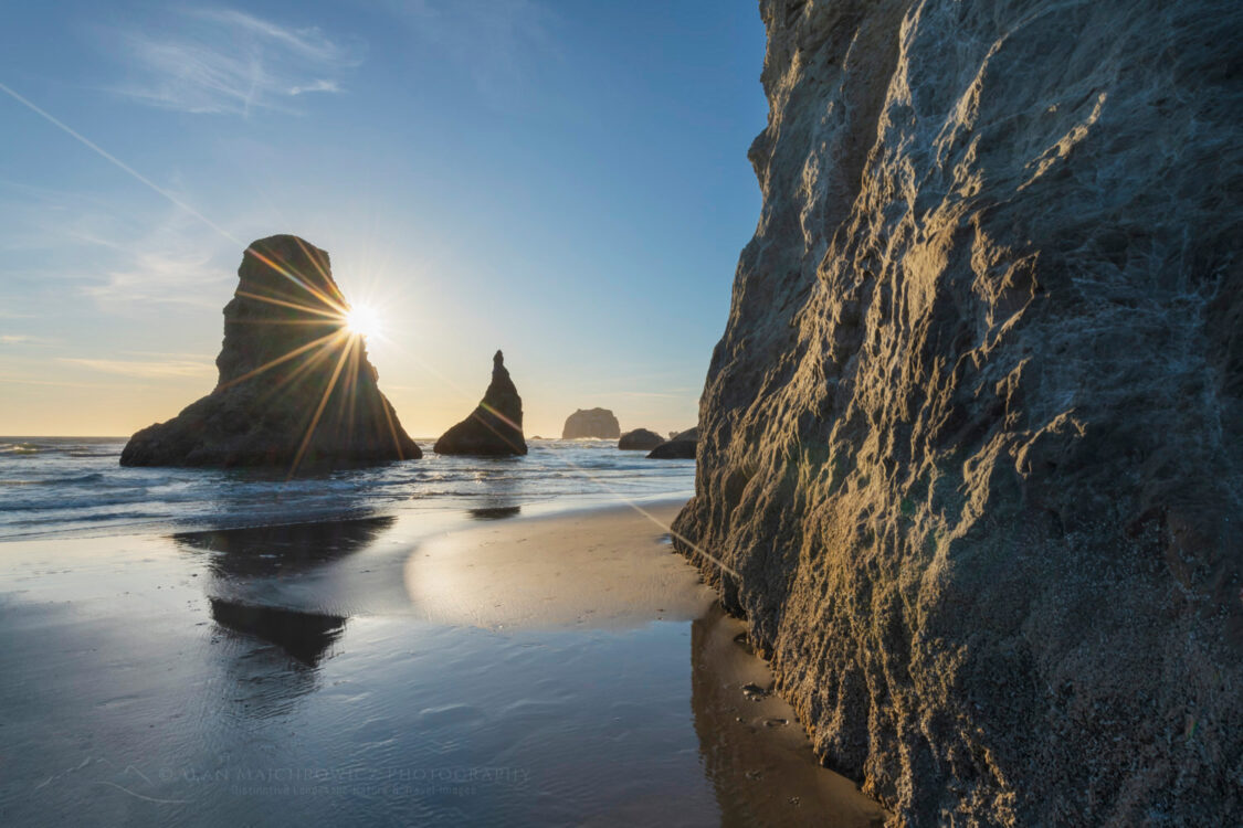 Sunset over Bandon Beach. Bandon Oregon #82677