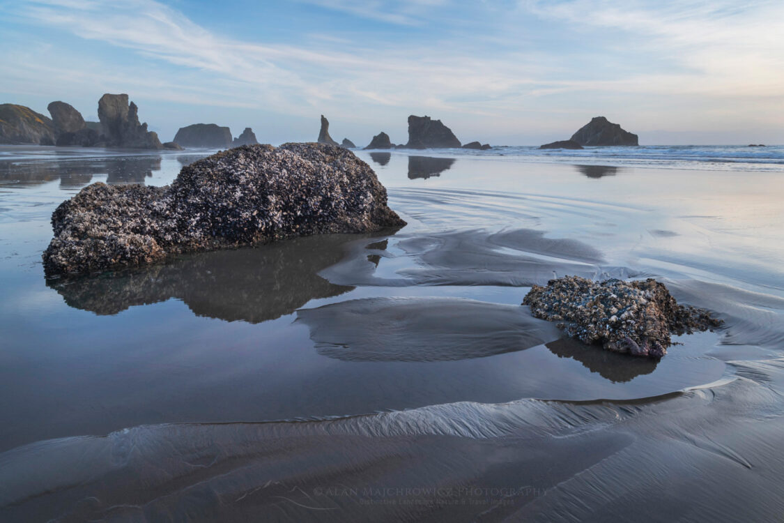Low tide at Bandon Beach Oregon #83058