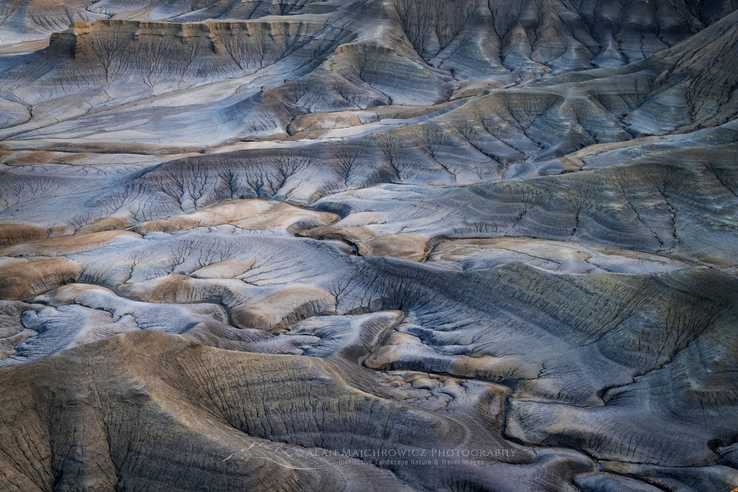 Upper Blue Hills Badlands in the Caineville Desert, Utah #84835