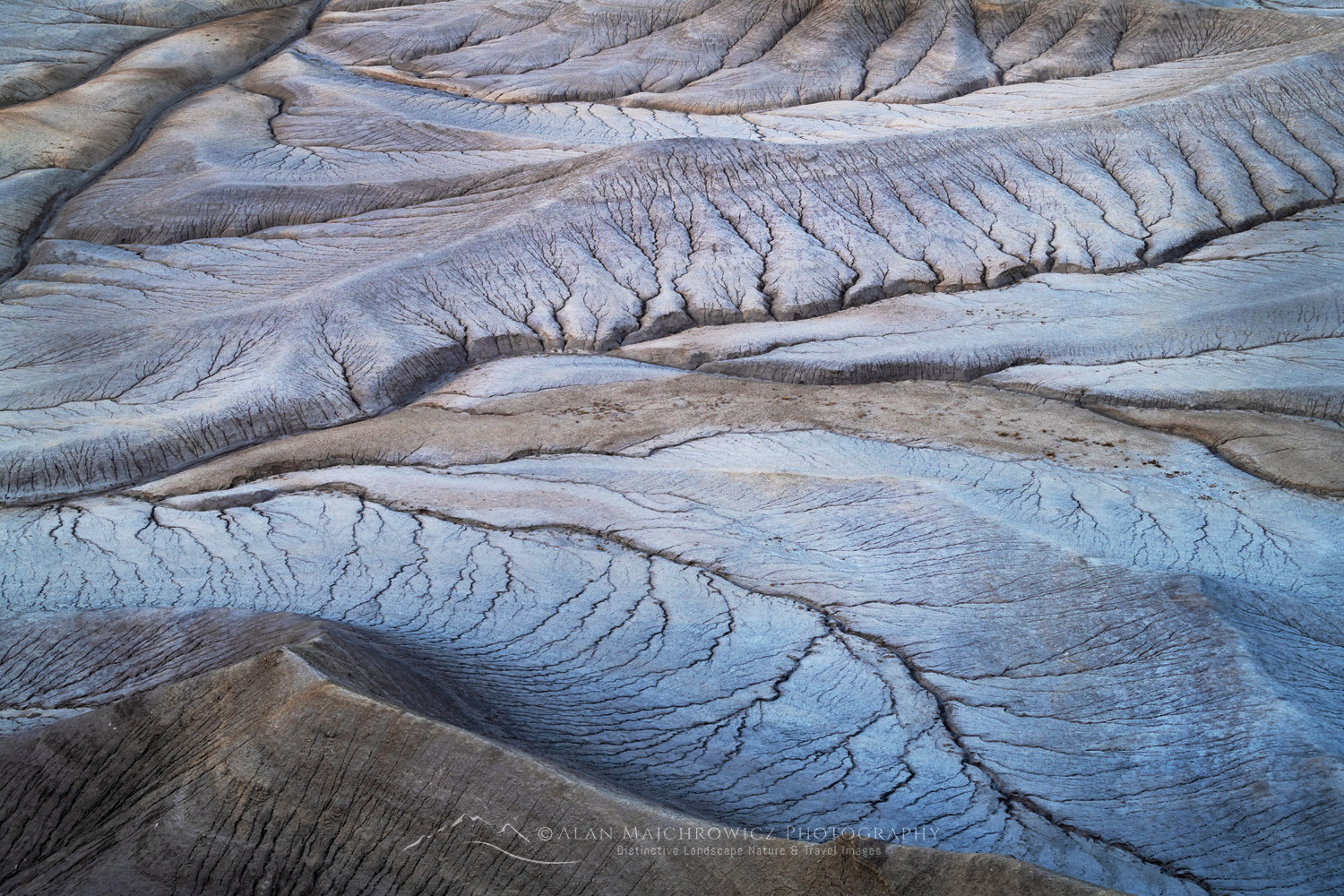 Upper Blue Hills Badlands in the Caineville Desert, Utah #84851