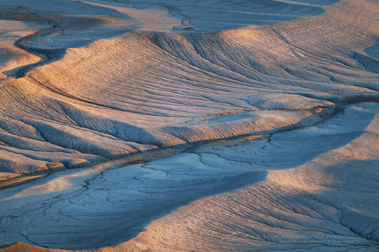 Upper Blue Hills Badlands in the Caineville Desert, Utah #84938