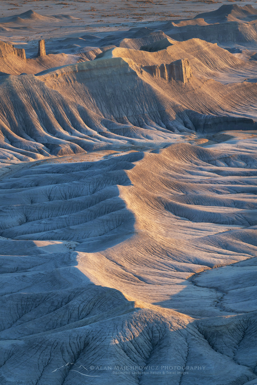 Upper Blue Hills Badlands in the Caineville Desert, Utah #84944