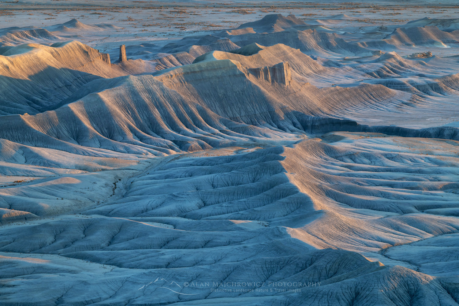 Upper Blue Hills Badlands in the Caineville Desert, Utah #84945