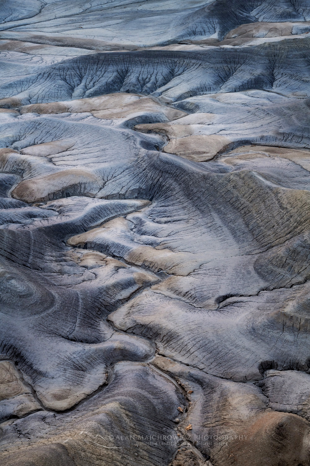 Upper Blue Hills Badlands in the Caineville Desert, Utah #85025